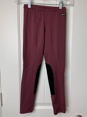 Kerrits Maroon Kids' Riding Equestrian Leggings sz S